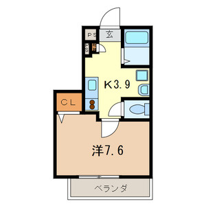 【間取り】 | デュオ　リズム | 間取りです。