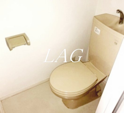 【トイレ】 | プレステージ谷塚Ⅱ | トイレです。