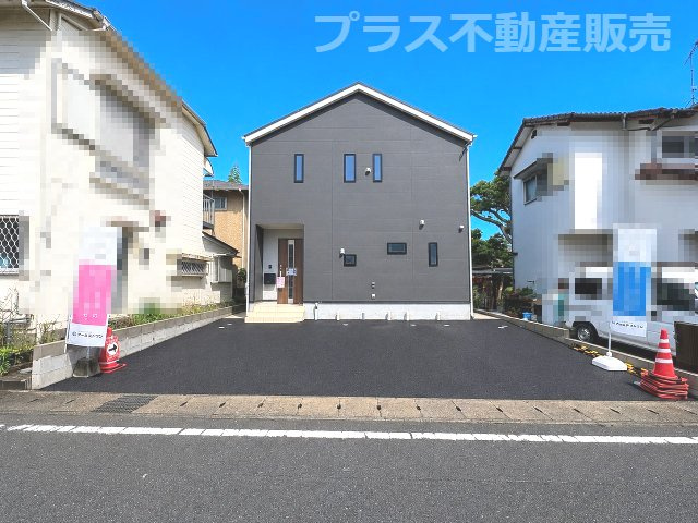 【外観】 | 大野城市川久保3丁目第5　1号棟（全1棟）【仲介手数料無料・0円】 | 現地写真。プラス不動産販売なら、現場の全ての棟をまとめてご見学頂けます。