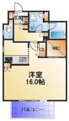 【間取り】 | Ciel・D東梅田
