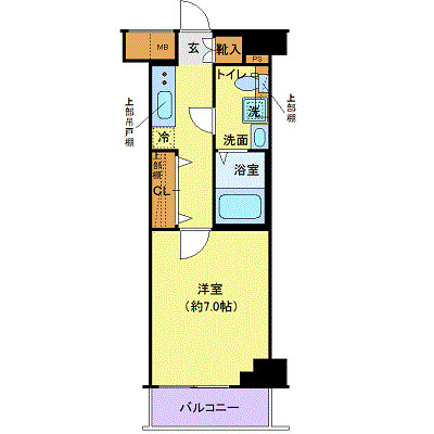 クレヴィスタ豊洲ベイサイドⅡの間取り