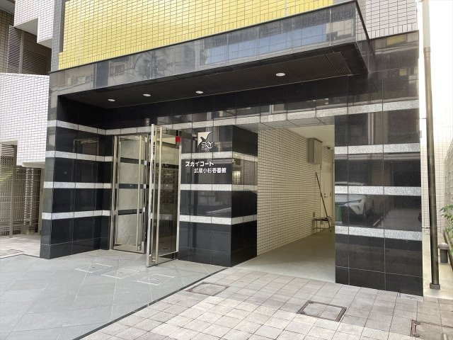 スカイコート武蔵小杉壱番館のエントランス