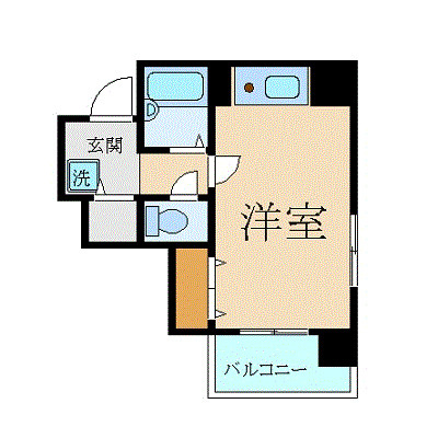 ドエルイン月島の間取り