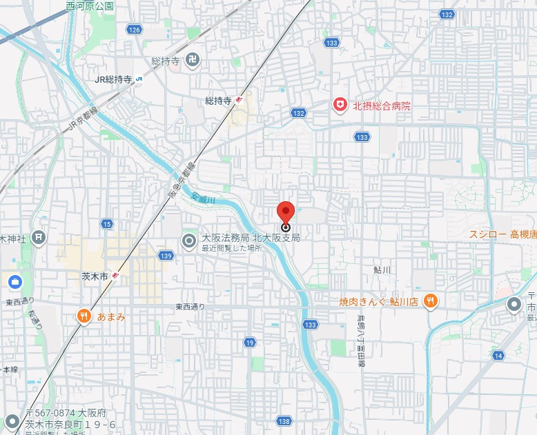 西脇貸家の地図