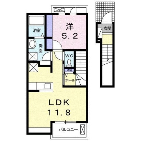 【間取り】 | レジデンス鳥生４