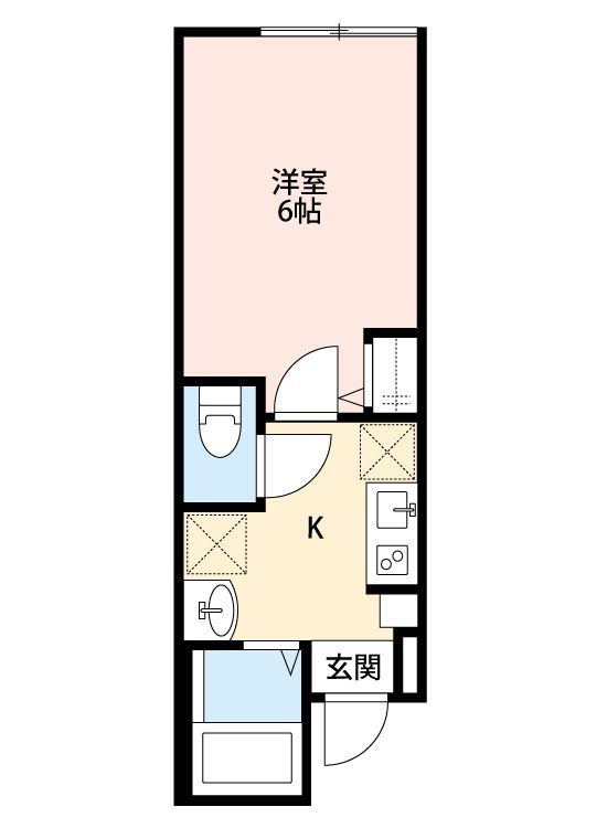 ミライエ亀有の間取り|間取りです。