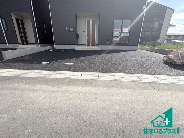 ●大和郡山市今国府町　第2期　新築一戸建ての駐車場|駐車スペース！散水栓があるので、こまめに愛車を洗えます！