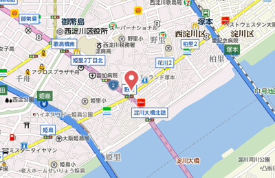 【地図】 | サムティ大阪WESTグランジール