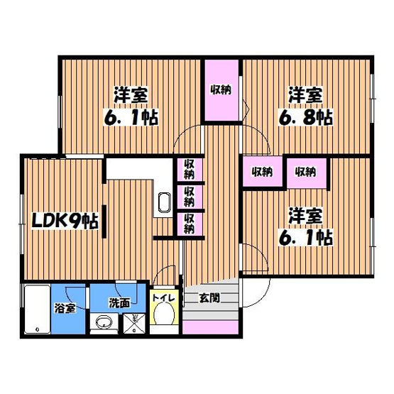 【間取り】 | エルムコート