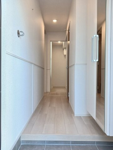 クラール高萩Ａの玄関