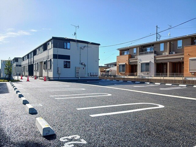 クラール高萩Ａの駐車場