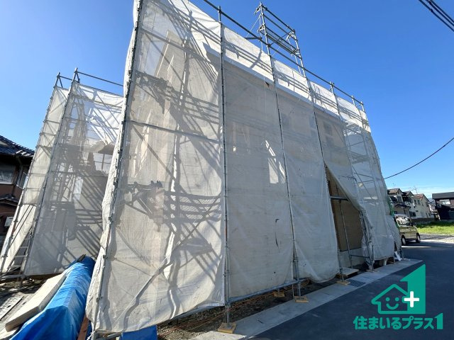 ●31(土)1(日)現地案内可能！　天理市岸田町の外観|現在はこんな感じです。完成までが待ち遠しいですね。