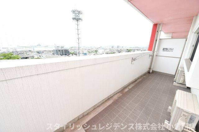 プレステージ・デル・さくらⅡのバルコニー