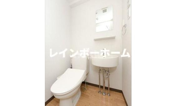 カラーブリアの洗面所