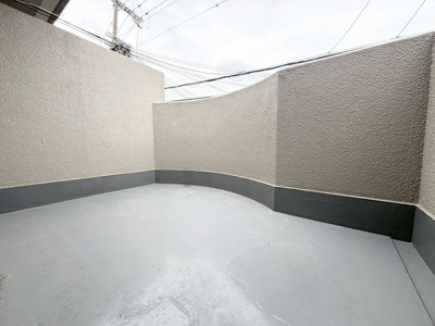 【バルコニー】 | 高槻市南平台4丁目　テラスハウス