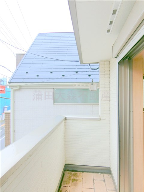 本羽田三丁目戸建てのバルコニー