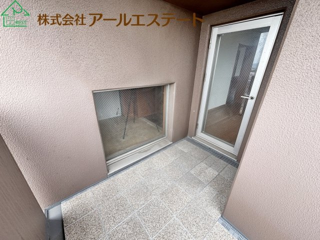 マーレ加古川駅前タワー　　JR「加古川駅」徒歩5分のバルコニー