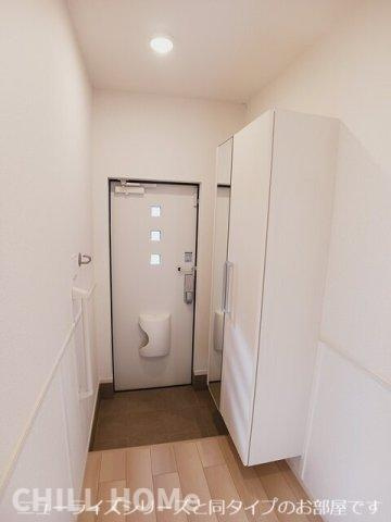 ルパルク　Ⅱの玄関|当社、チルホームのHPもご覧ください(^^)/物件情報多数♪