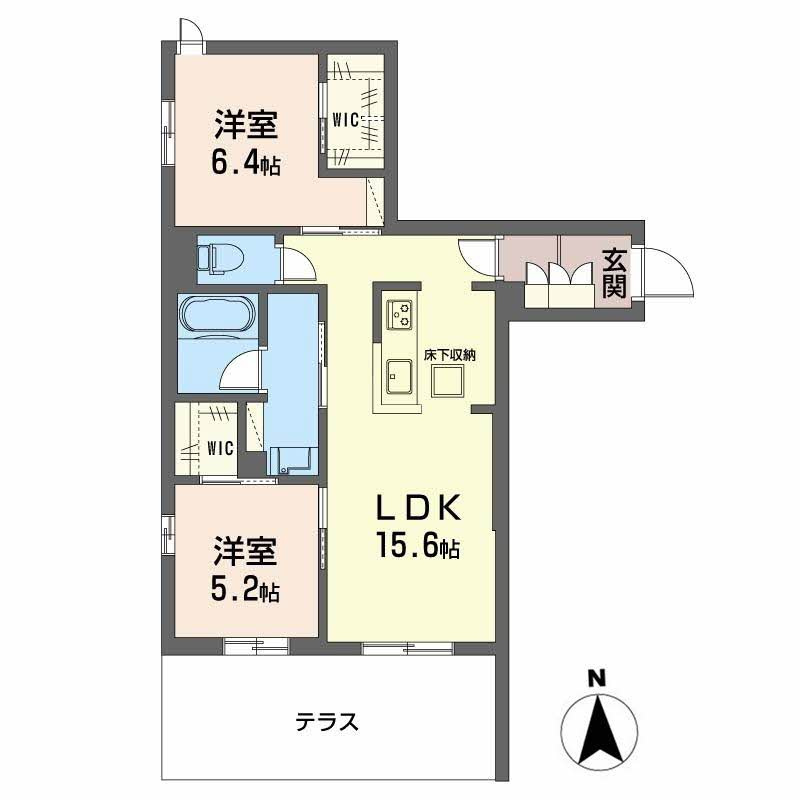ソムニウム　ドムス　南茨木の間取り