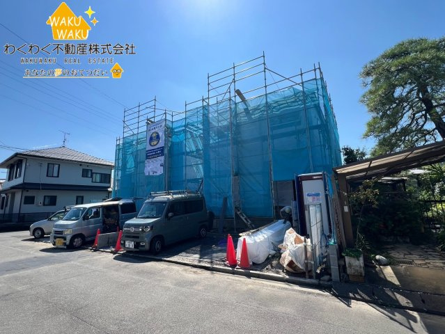 藤枝市藤岡1丁目　3期の前面道路含む現地写真|【全2棟】2026年8月20日撮影