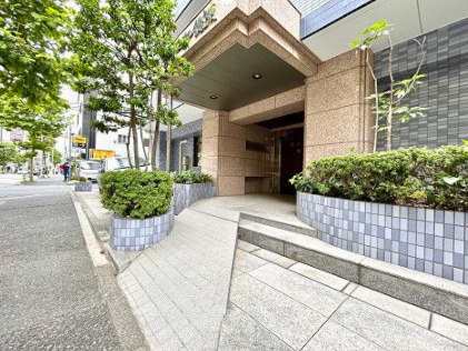 セザールスカイ銀座東のエントランス|エントランスです