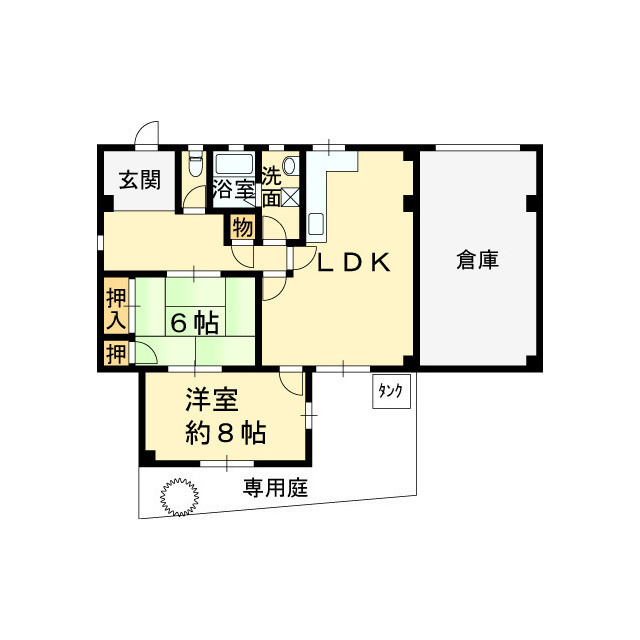 森井マンションの間取り