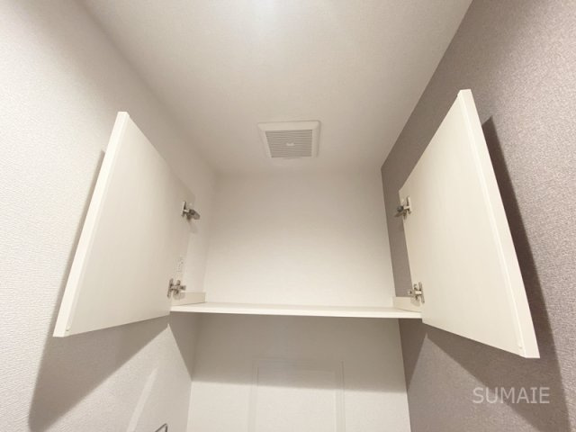 ヒカルサ西大宮の収納|トイレの収納です！