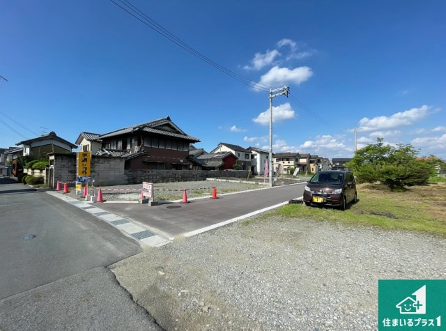 ●天理市岸田町　第1期　新築一戸建ての外観|ご案内の際は現地集合はもちろん、ご自宅の送迎や最寄りの駅迄のお迎え等お気軽にご相談ください。