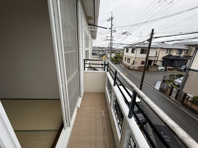 箕面萱野テラスのバルコニー