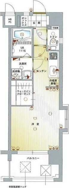 エンクレスト博多駅南Ⅲの間取り