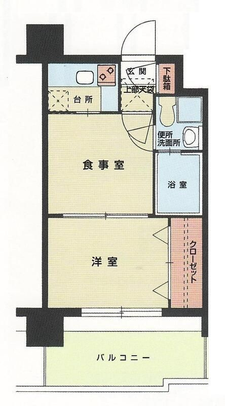 エステートモア・平尾センティモの間取り