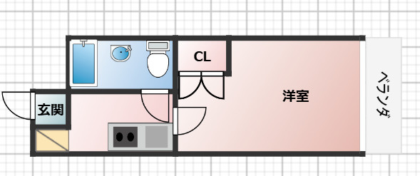 ホワイトパレス山口2番館の間取り