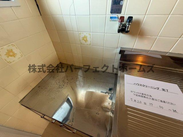 栄光サンプラザⅠのキッチン|コンパクトなキッチンで掃除もラクラク