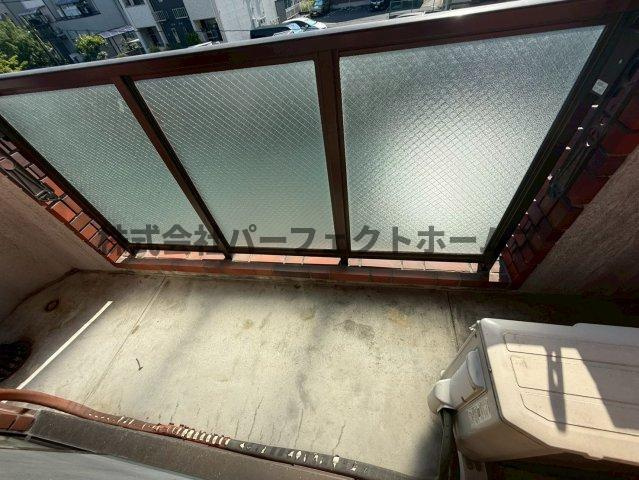栄光サンプラザⅠのバルコニー|広々としたバルコニーです