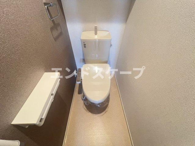 モンテリザイア藤岡　Ⅱのトイレ|高崎、前橋のお部屋探しはエンドスケープまで！お客様の理想お聞かせ下さい♪