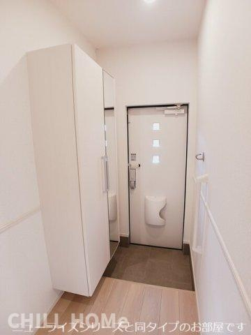 ルパルク　Ⅱの玄関|当社、チルホームのHPもご覧ください(^^)/物件情報多数♪