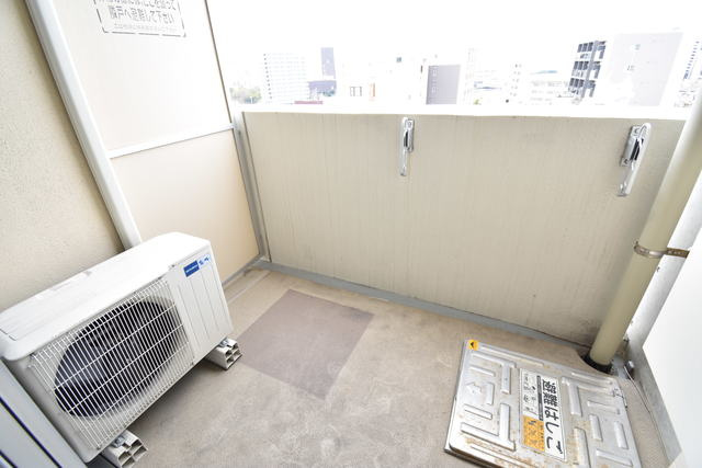 福岡市博多区須崎町の賃貸マンションのバルコニー