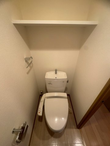 福岡市博多区上呉服町の賃貸マンションのトイレ
