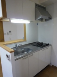 福岡市博多区上呉服町の賃貸マンションのキッチン