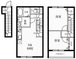 【間取り】 | ミハス経堂ノルテ | 間取りです。