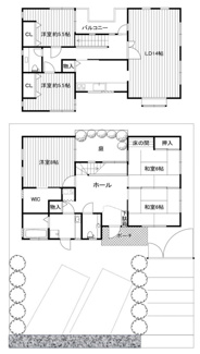 【間取り】 | 西宮市　五月ケ丘　中古戸建