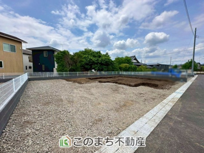 【外観】 | LiveleGarden.S下野市上大領　6号棟 | 建築中現地写真（同社施工の完成物件・モデルハウスがご見学できます）