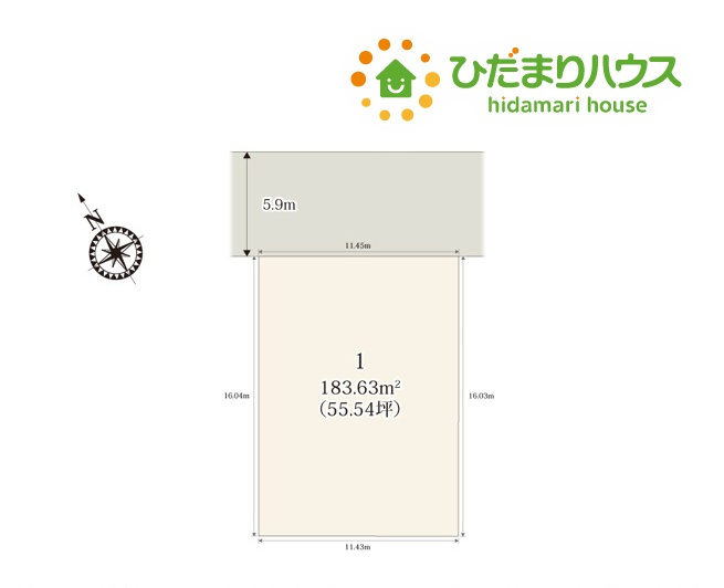 深谷市岡里　第2期　新築一戸建て　クライン　01の区画図