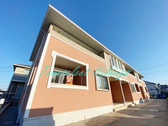 藤沢市石川３丁目のアパートの外観