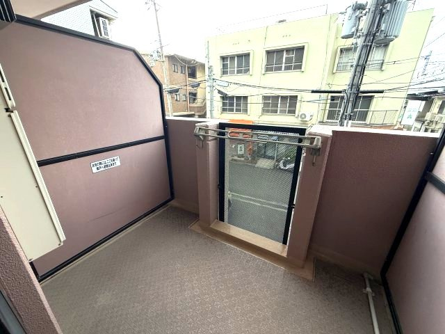 セファミ御影のバルコニー