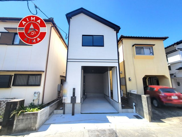 福岡市東区香椎駅東1丁目第1-1棟（A号棟）の外観|デザイン性のある外観です。