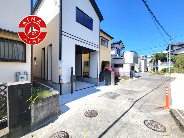 福岡市東区香椎駅東1丁目第1-1棟（A号棟）の前面道路含む現地写真|見学の時間などお気軽にお問い合わせ下さい。