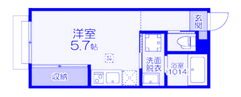 マウナケア大宮の間取り