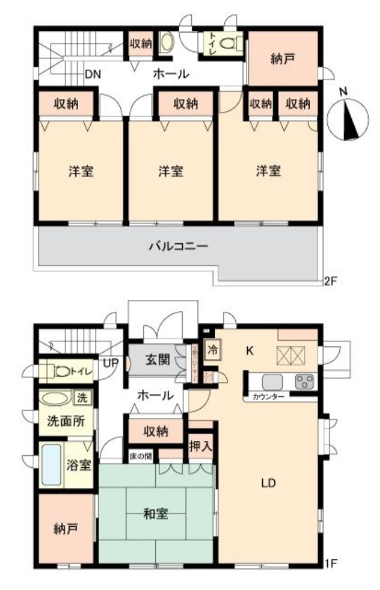 横浜市金沢区釜利谷西6丁目 中古戸建て【仲介手数料無料】の間取り