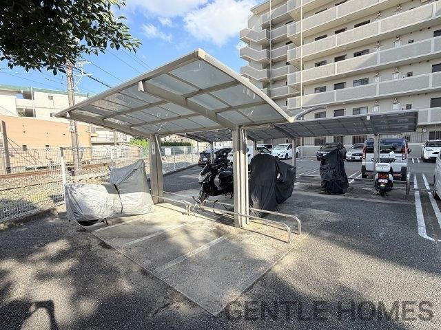 アムール和白駅の駐輪場